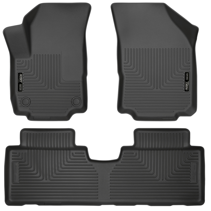 Picture of Husky Liners HL WB-Combo-Black Floor Mats - 95151