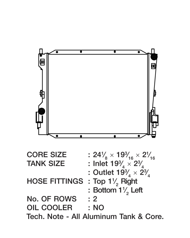 Picture of CSF Radiators-Aluminum - 7037