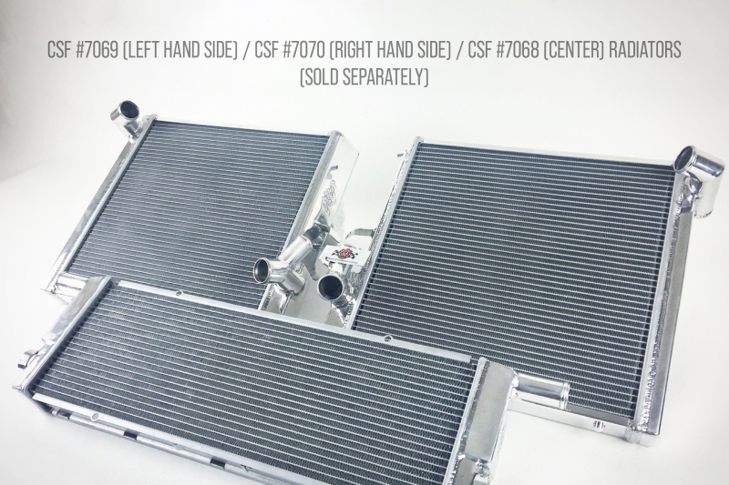 Picture of CSF Radiators-Aluminum Right - 7070
