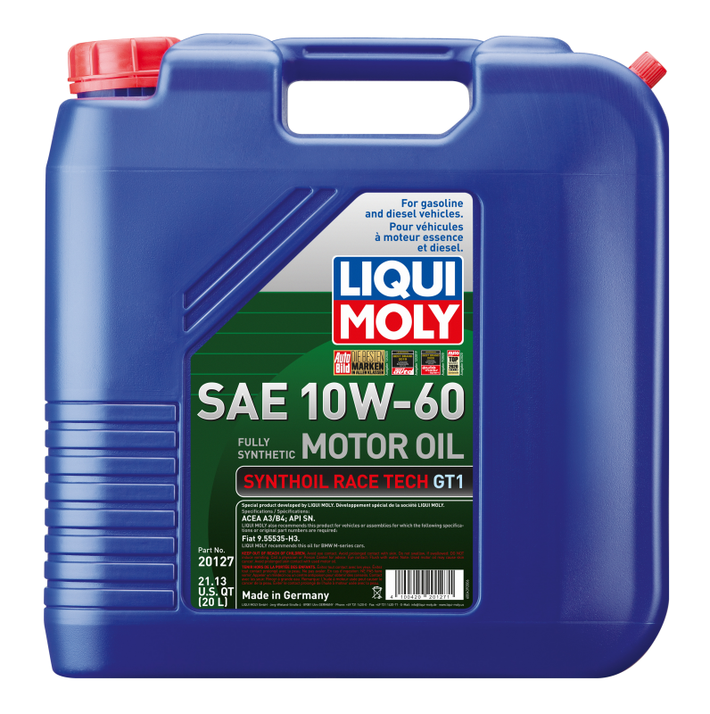 Picture of LIQUI MOLY LQM Motor Oil-Synthoil GT1 - 20127