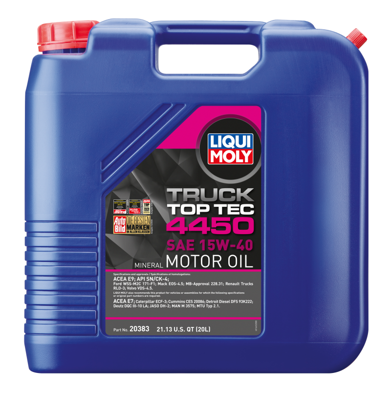 Picture of LIQUI MOLY LQM Motor Oil-Top Tec 4450 - 20383