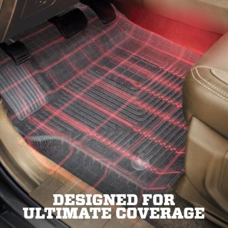 Picture of Husky Liners HL WB-Rear-Black Floor Mats - 14411