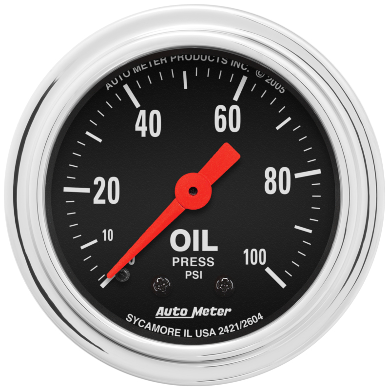 Picture of AutoMeter AM Traditional Chrome Gauges - 2421