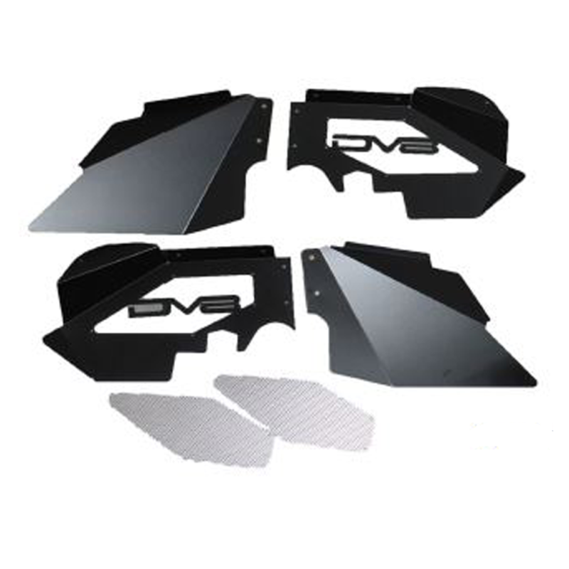 Picture of DV8 Offroad DVE Inner Fender Liners Wheel Well Liners - INFEND-01FB