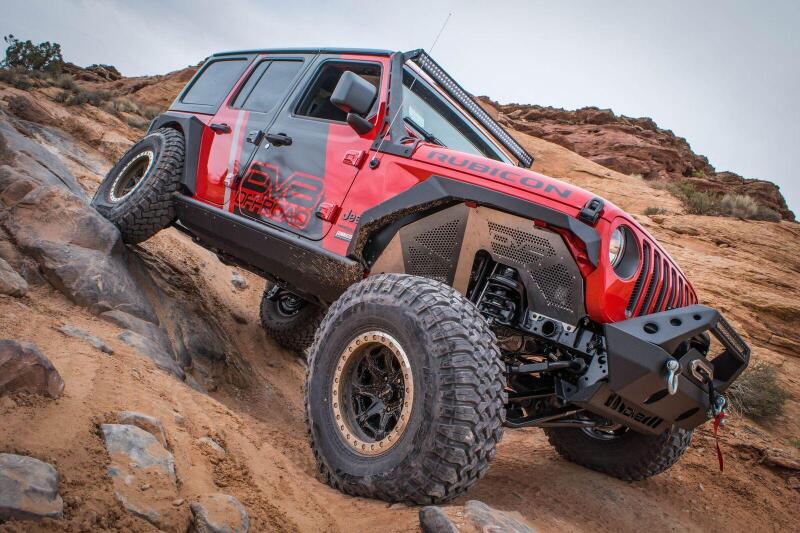 Picture of DV8 Offroad DVE Inner Fender Liners Wheel Well Liners - INFEND-03FB
