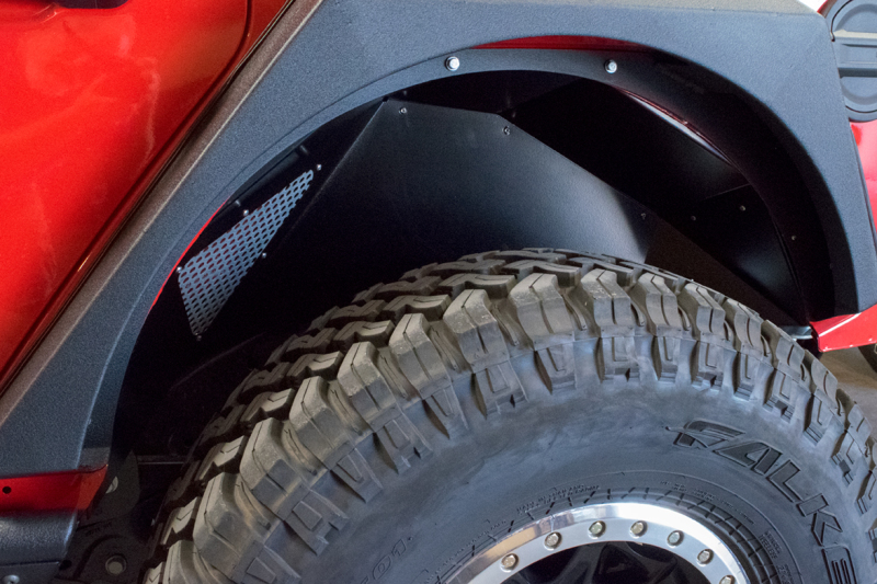 Picture of DV8 Offroad DVE Inner Fender Liners Wheel Well Liners - INFEND-03RB