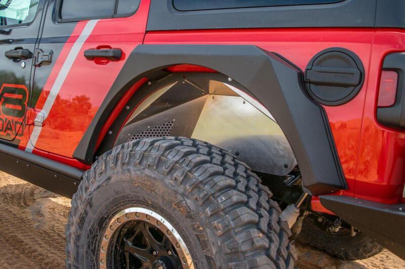 Picture of DV8 Offroad DVE Inner Fender Liners Wheel Well Liners - INFEND-03RB