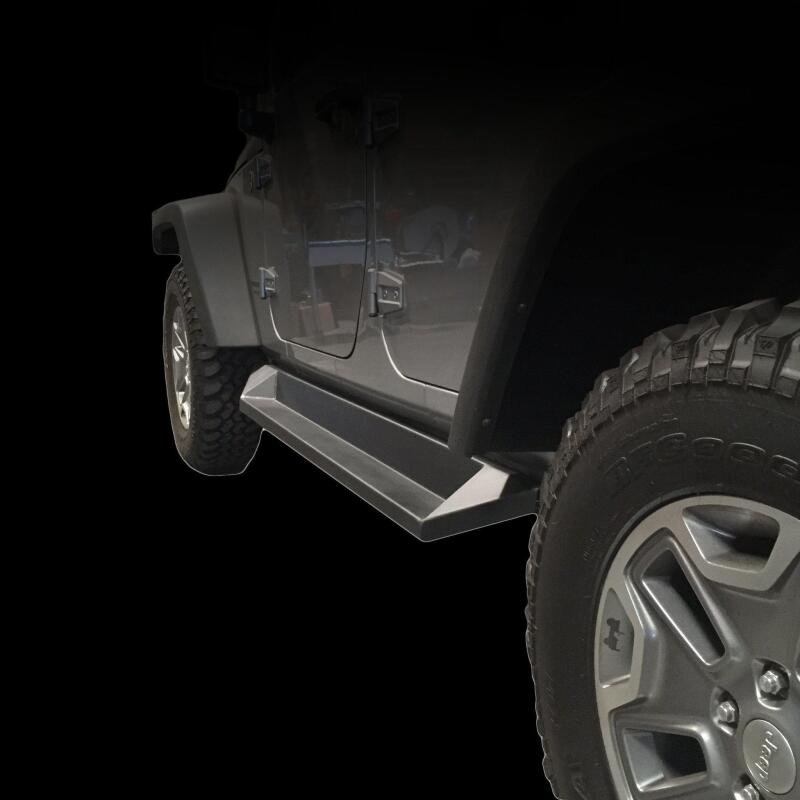 Picture of DV8 Offroad DVE Rock Slider Steps Side Steps - SRSOTB-10