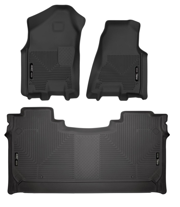 Picture of Husky Liners HL WB-Combo-Black Floor Mats - 94001