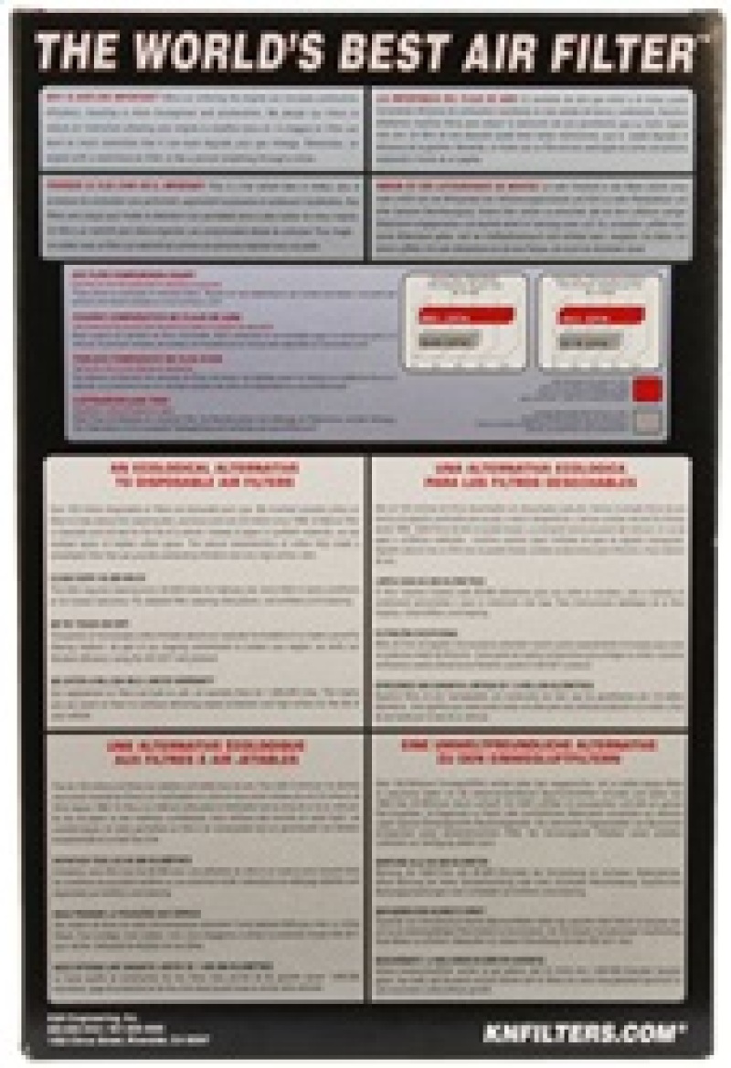 Picture of K&N Engineering KN Drop in Air Filters - 33-2002