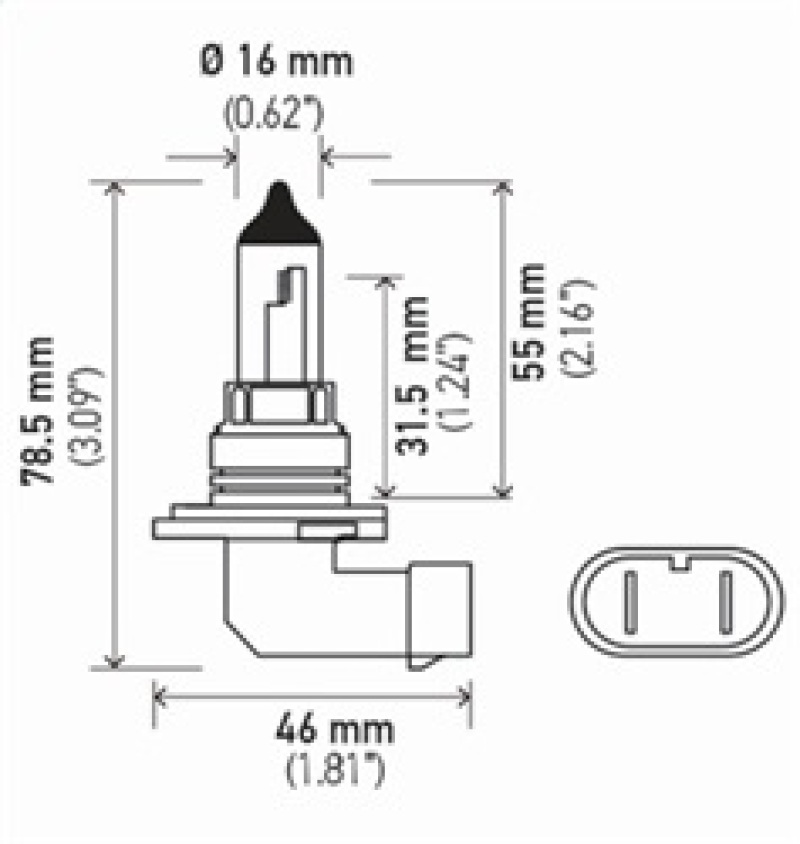 Picture of Hella Halogen Bulb - 9006