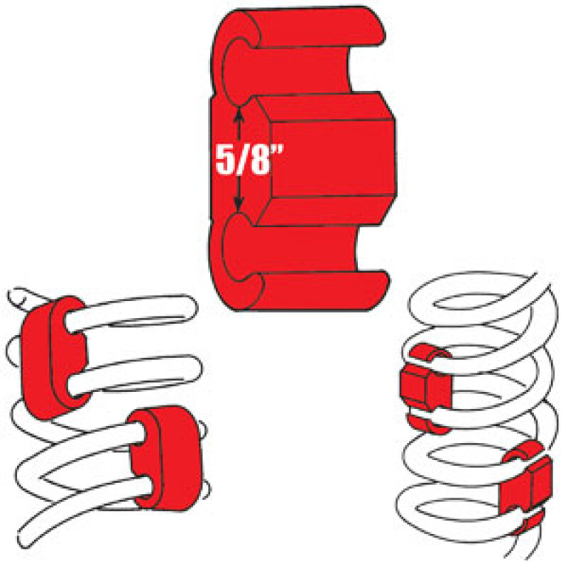 Picture of SPC Performance SPC Coil Spring Stabilizer Spring Insulators - 24640
