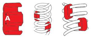 Picture of SPC Performance SPC Coil Spring Stabilizer Spring Insulators - 24690