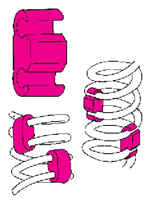 Picture of SPC Performance SPC Coil Spring Stabilizer Spring Insulators - 24650