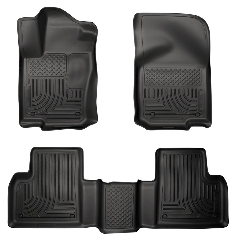 Picture of Husky Liners HL WB-Combo-Black Floor Mats - 98981