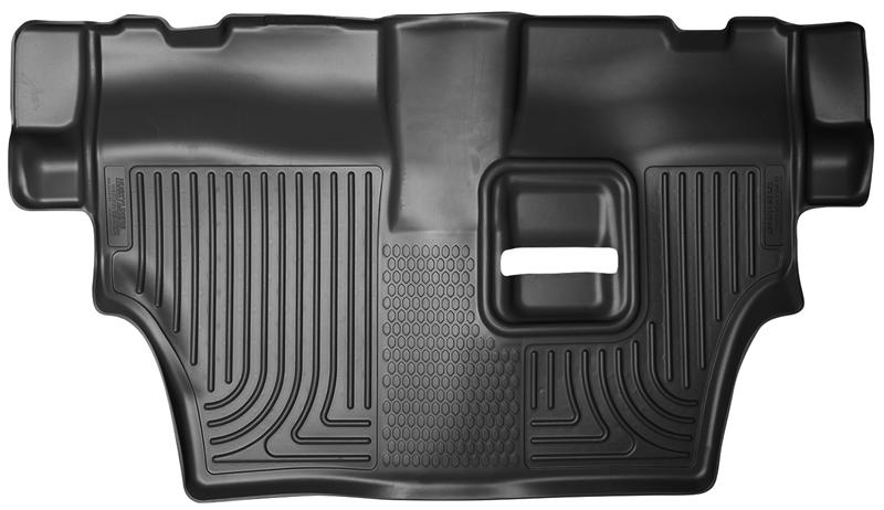 Picture of Husky Liners HL WB-Rear-Black Floor Mats - 19051