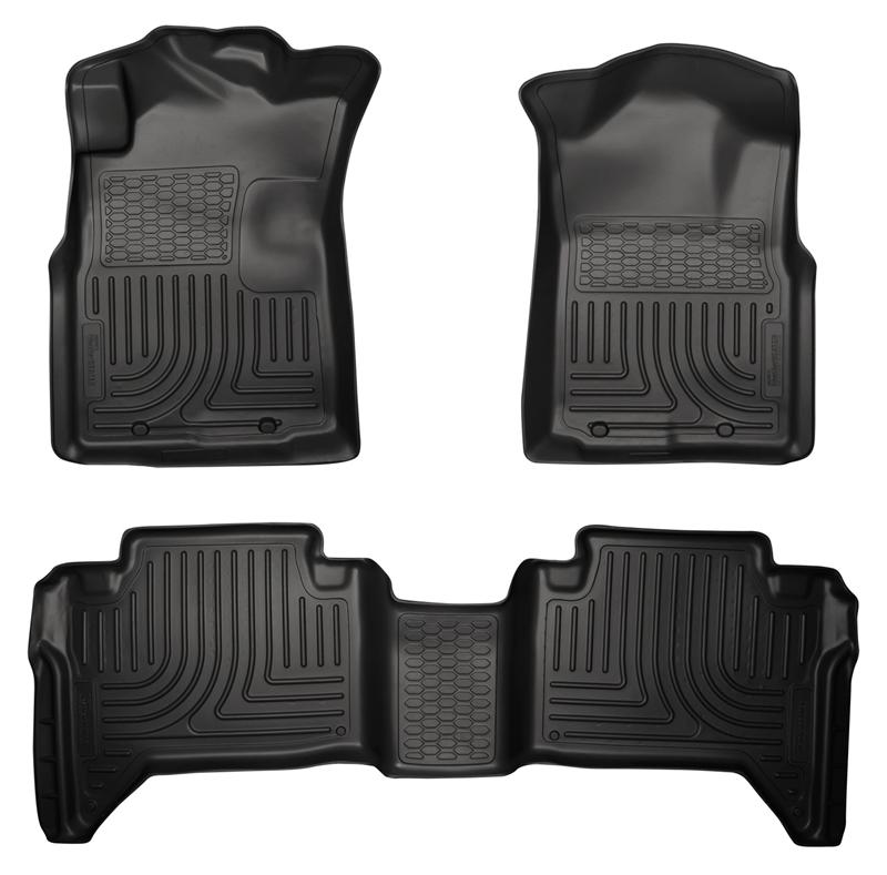 Picture of Husky Liners HL WB-Combo-Black Floor Mats - 98951
