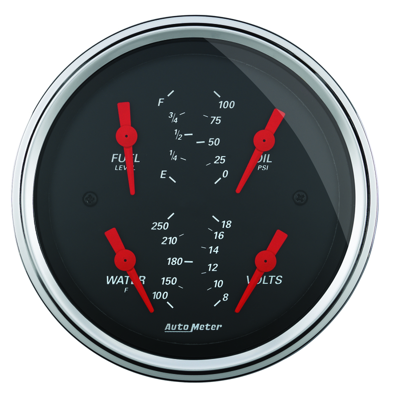 Picture of AutoMeter AM Designer Black Gauges - 1414