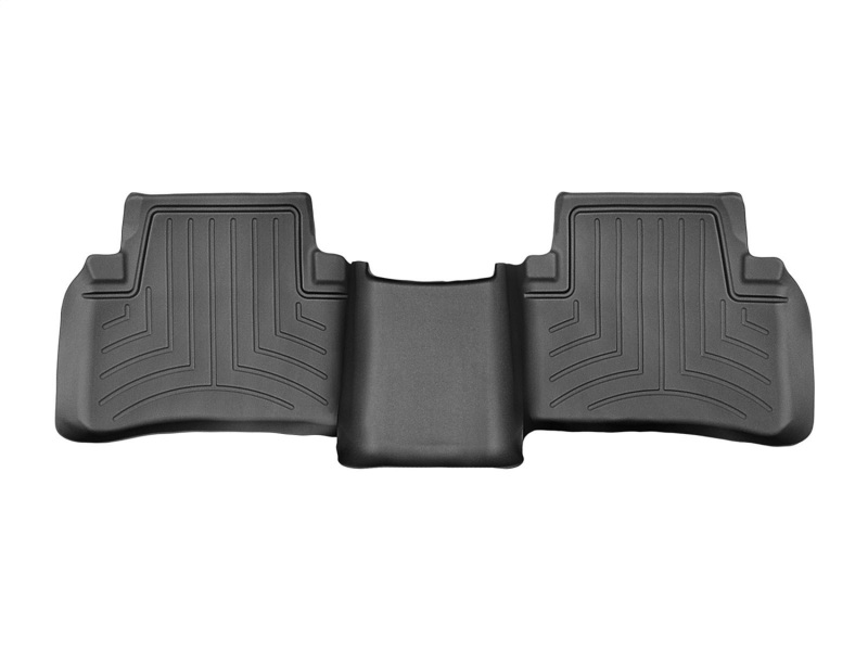 Picture of WeatherTech WT FloorLiner-Rear-Blk Floor Mats - 442583