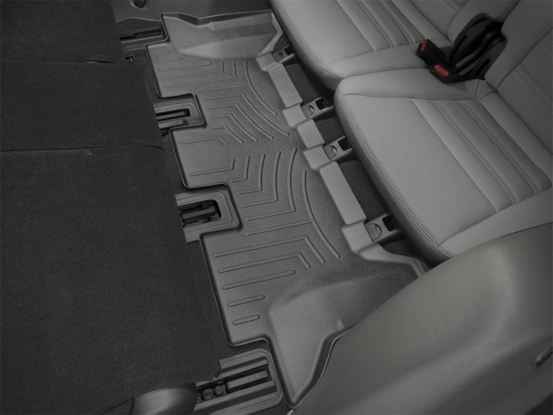 Picture of WeatherTech WT FloorLiner-Rear-Blk Floor Mats - 447703