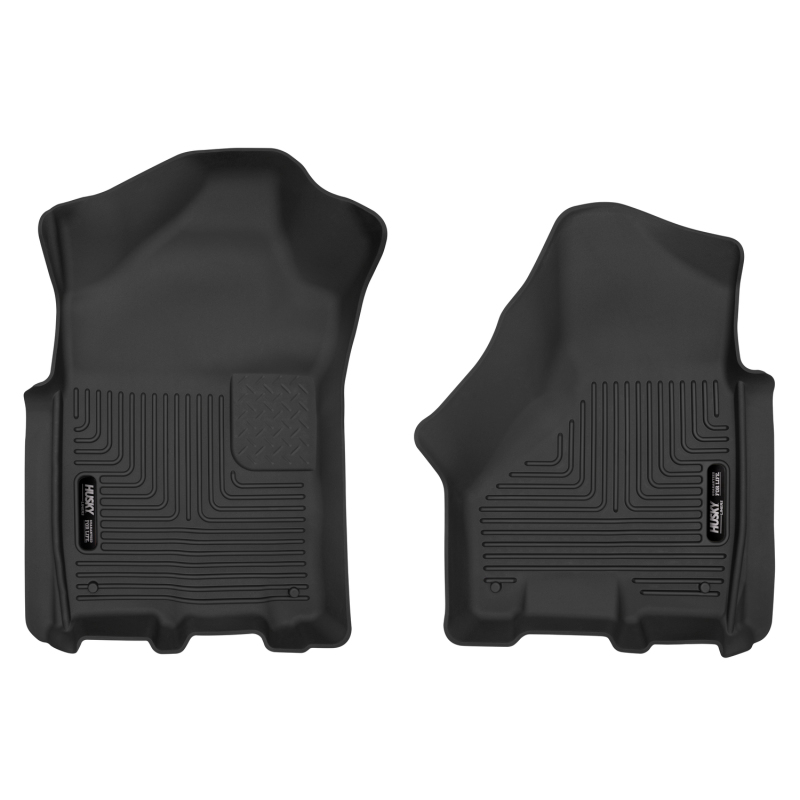 Picture of Husky Liners HL XAC-Front-Black Floor Mats - 54801