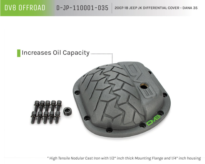 Picture of DV8 Offroad DVE Diff Covers - D-JP-110001-D35