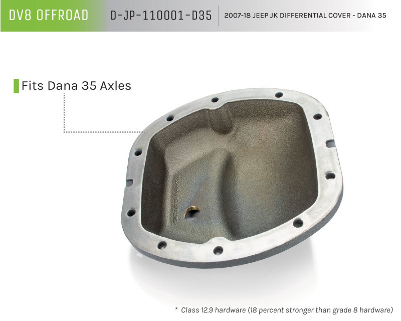 Picture of DV8 Offroad DVE Diff Covers - D-JP-110001-D35