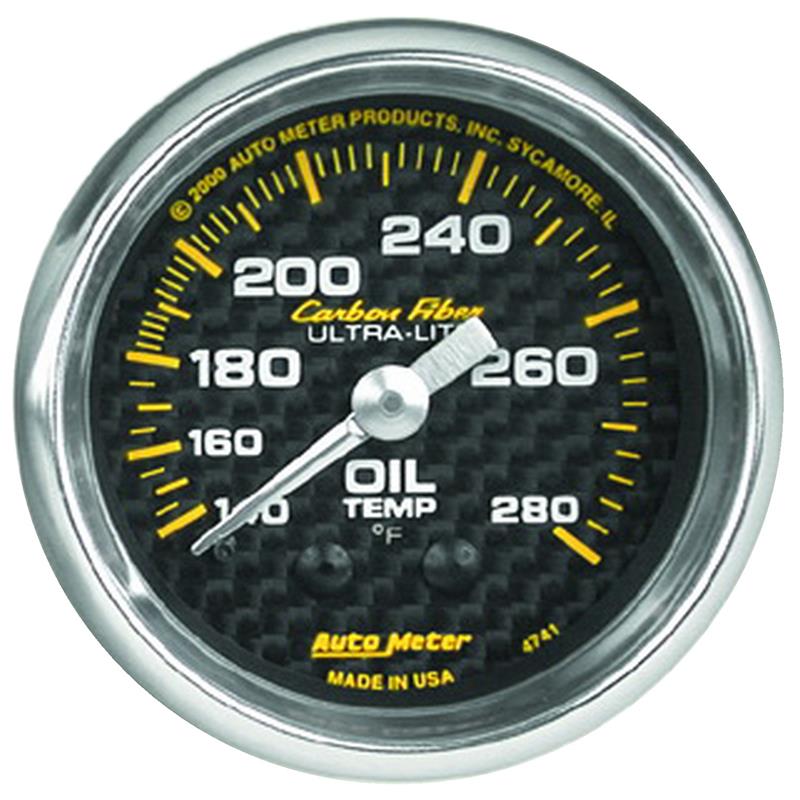 Picture of AutoMeter AM Carbon Fiber Gauges - 4741