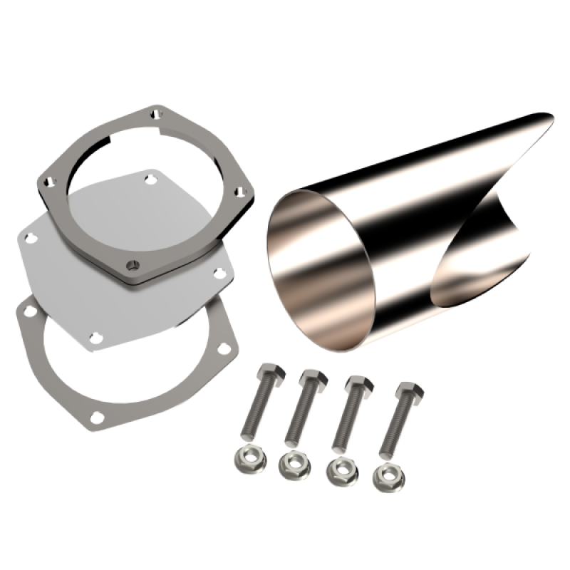 Picture of QTP QTEC DIY Cutout Pipes Exhaust Cutouts - 10501