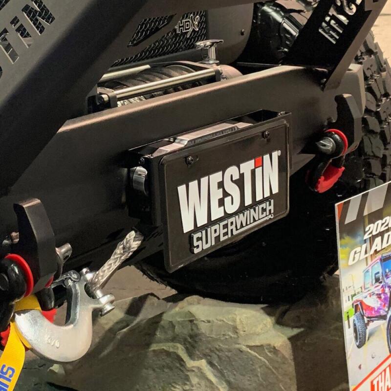 Picture of Westin WES License Plate Relocation - 46-20065