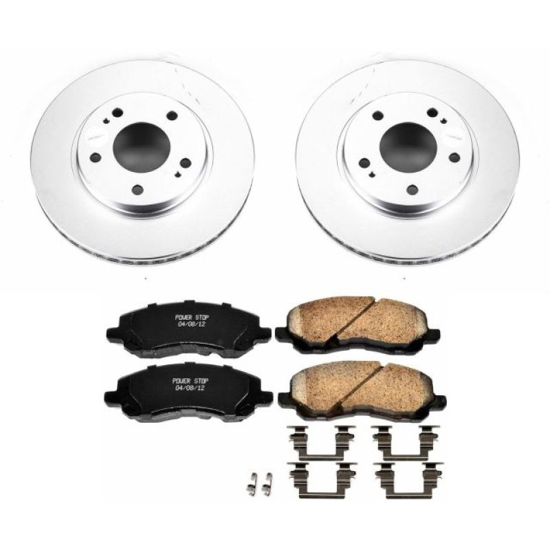 Picture of PowerStop PSB Z17 Evolution Coated Kit Brake Kits - CRK1678