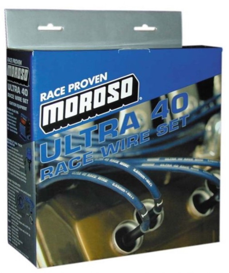 Picture of Moroso MOR Ignition-Wire Set Spark Plug Wire Sets - 73709