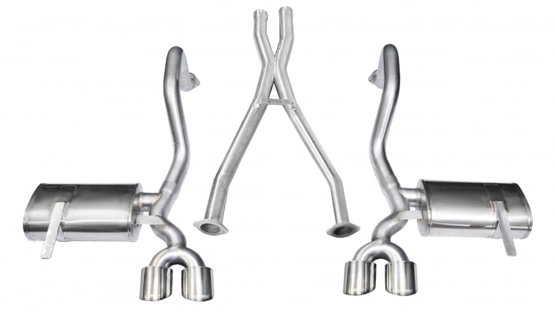 Picture of CORSA Performance COR Cat-Back + X-Pipe Xtreme - 14962
