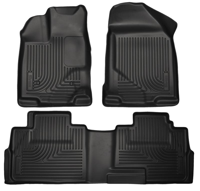 Picture of Husky Liners HL WB-Combo-Black Floor Mats - 99761