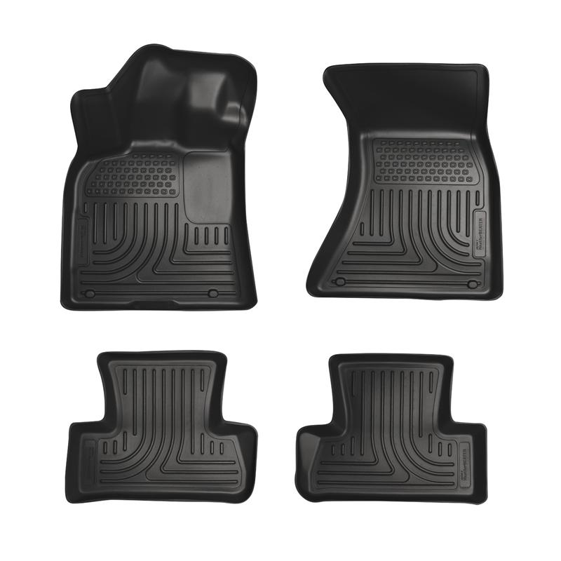 Picture of Husky Liners HL WB-Combo-Black Floor Mats - 96411