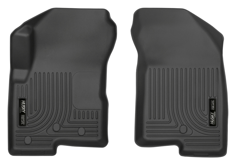 Picture of Husky Liners HL WB-Front-Black Floor Mats - 13001
