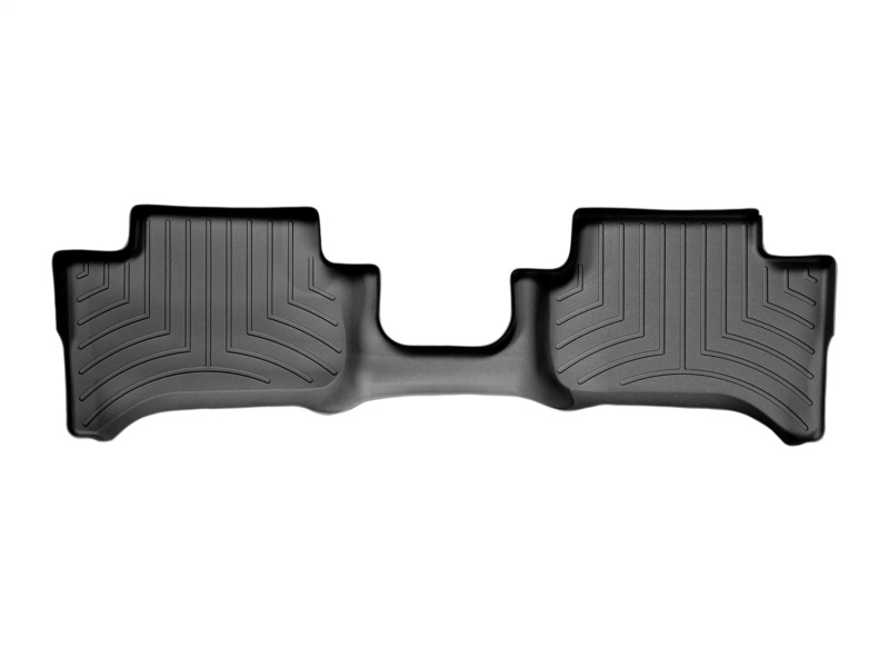 Picture of WeatherTech WT FloorLiner-Rear-Blk Floor Mats - 440082