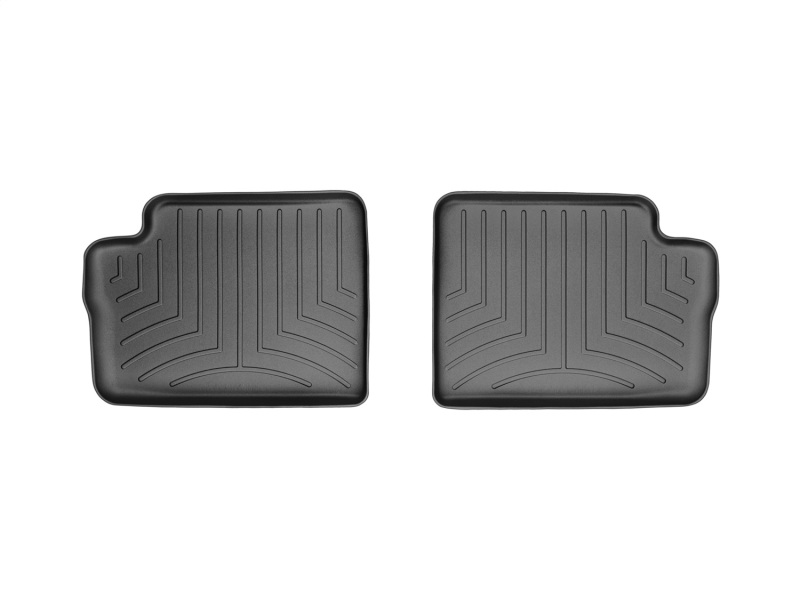 Picture of WeatherTech WT FloorLiner-Rear-Blk Floor Mats - 441092