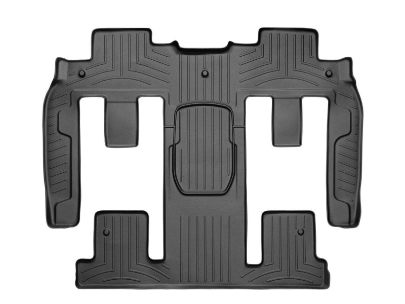 Picture of WeatherTech WT FloorLiner-Rear-Blk Floor Mats - 441114