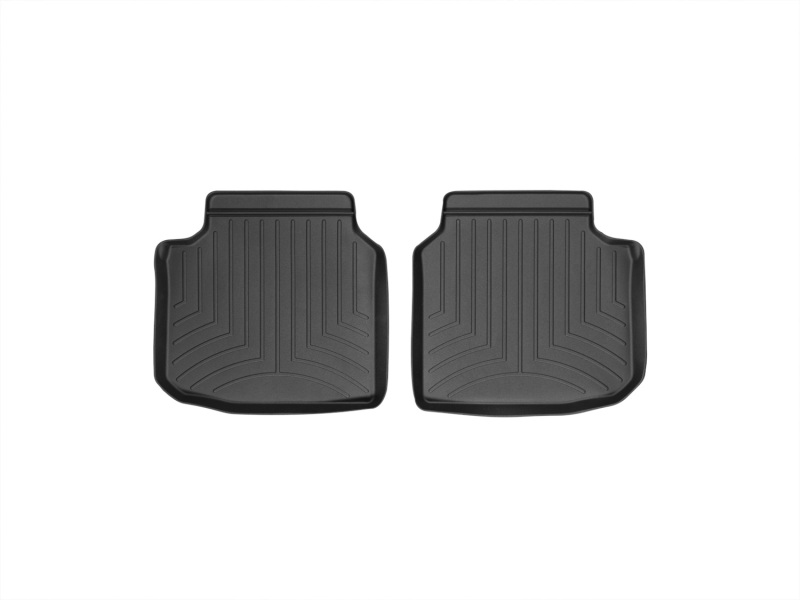Picture of WeatherTech WT FloorLiner-Rear-Blk Floor Mats - 442425