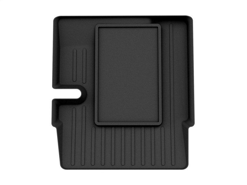 Picture of WeatherTech WT FloorLiner-Rear-Blk Floor Mats - 442492