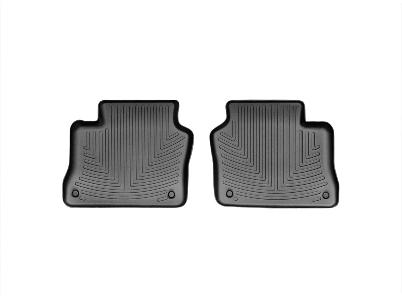 Picture of WeatherTech WT FloorLiner-Rear-Blk Floor Mats - 442572