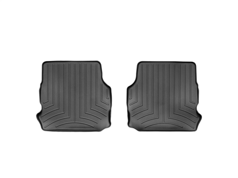 Picture of WeatherTech WT FloorLiner-Rear-Blk Floor Mats - 442632