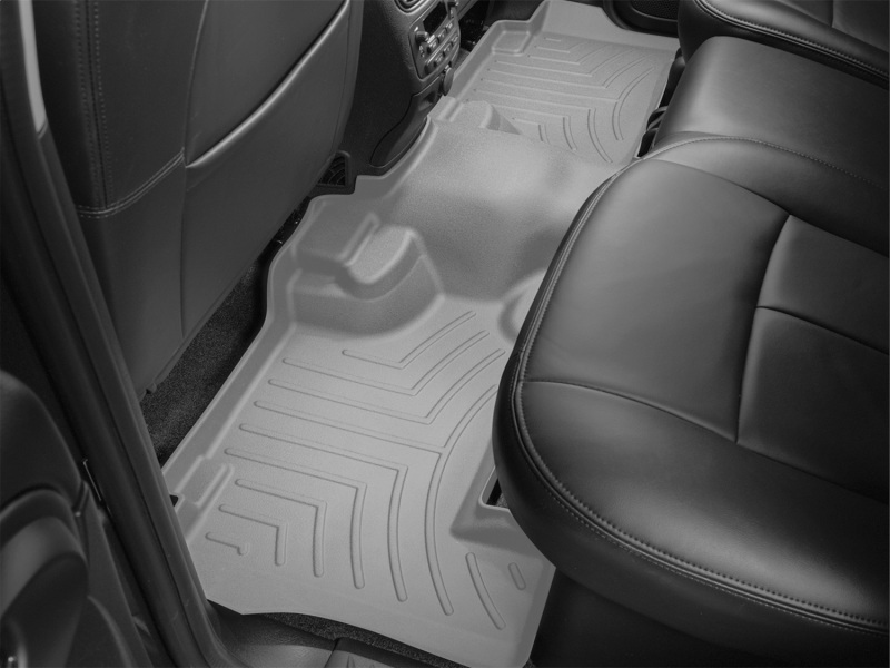 Picture of WeatherTech WT FloorLiner-Rear-Grey Floor Mats - 460072