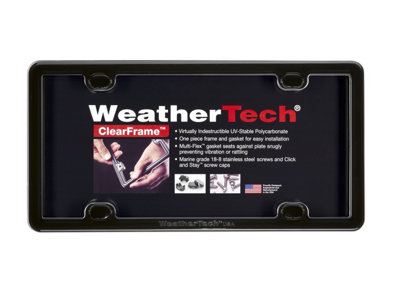 Picture of WeatherTech WT ClearFrame License Frame - 63020