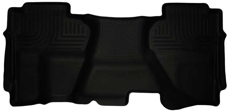 Picture of Husky Liners HL WB-Rear-Black Floor Mats - 19191