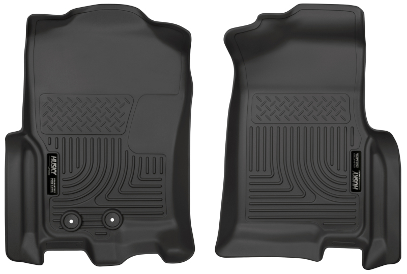 Picture of Husky Liners HL WB-Front-Black Floor Mats - 18371