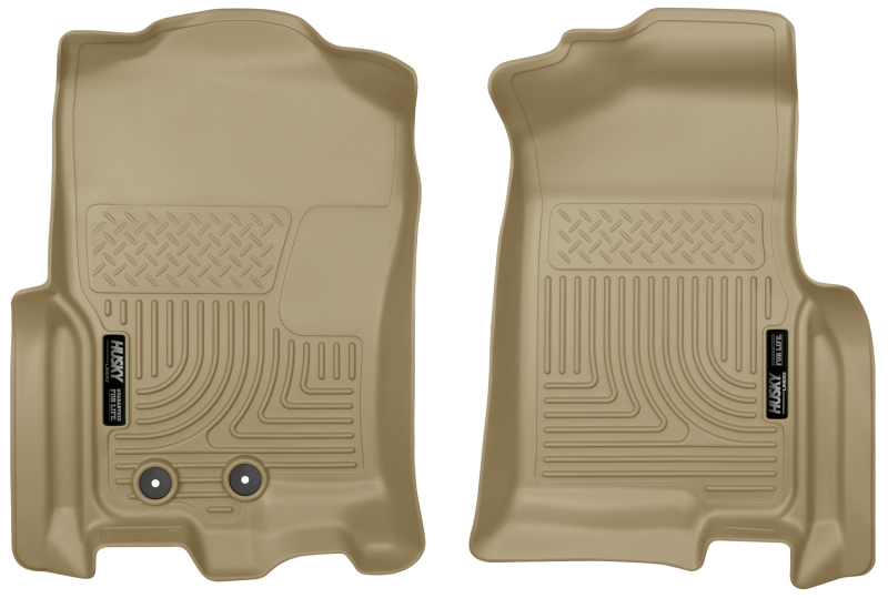Picture of Husky Liners HL WB-Front-Tan Floor Mats - 18373