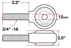 Picture of SPC Performance SPC XAXIS Flex Joint Control Arms - 15732