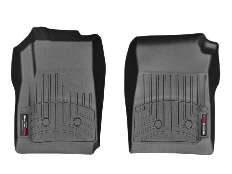 Picture of WeatherTech WT FloorLiner-Front-Blk Floor Mats - 447511